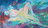 Leroy Neiman Canvas Paintings - Homage to Boucher